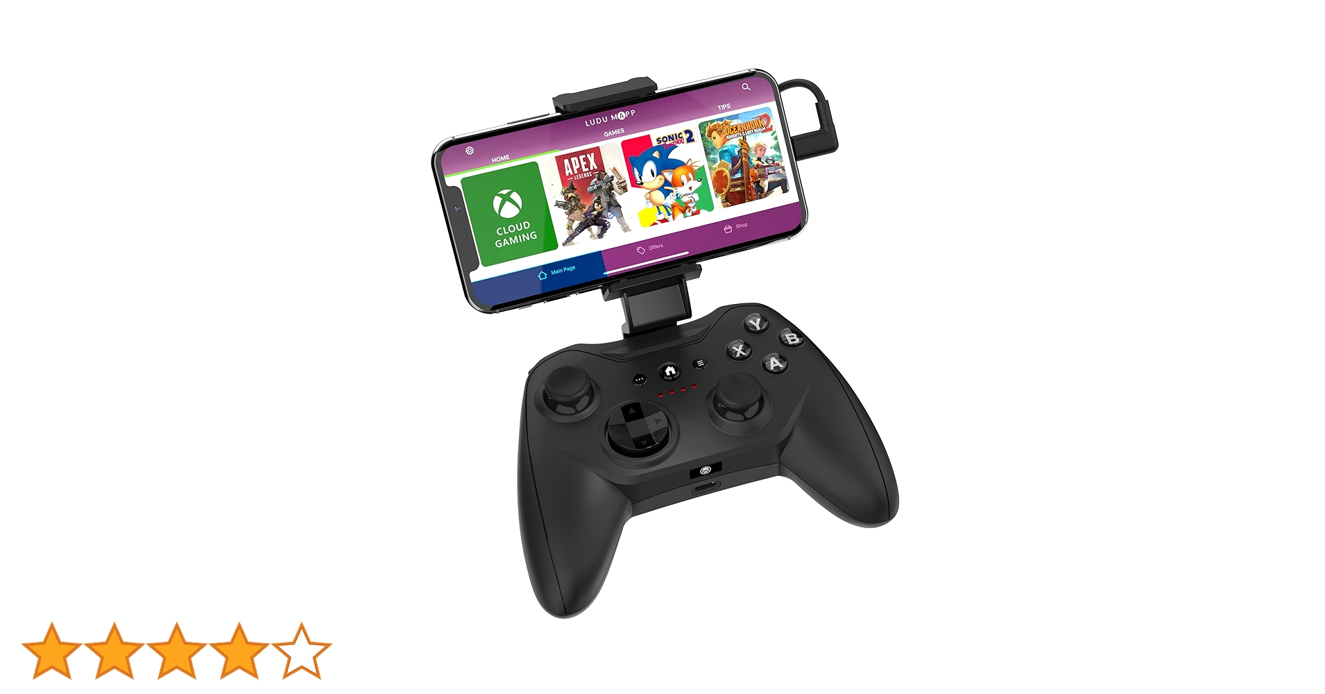 Amazon.co.jp: Rotor Riot MFi認証 ゲームパッド コントローラー iOS